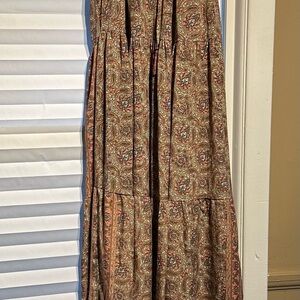 Bohemian Paisley Maxi Dress